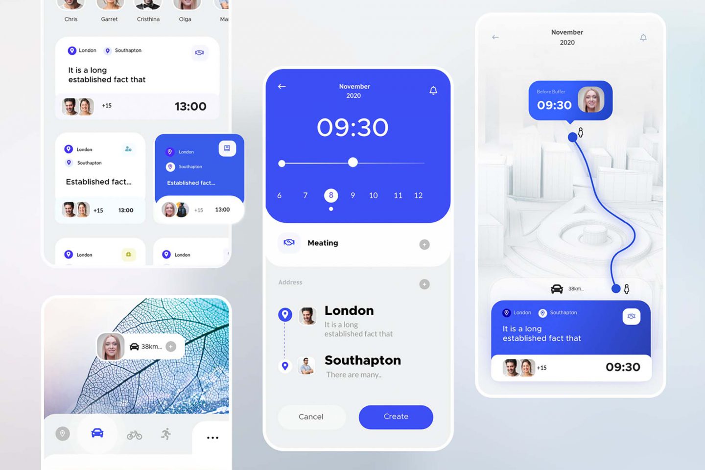 Calendar Appointment UI Kit
