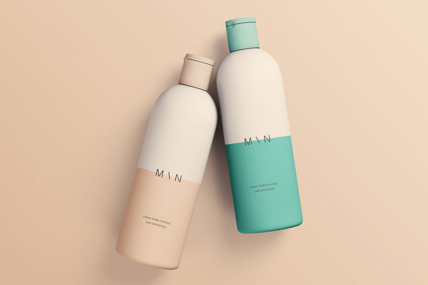 Cosmetic Bottles Mockup