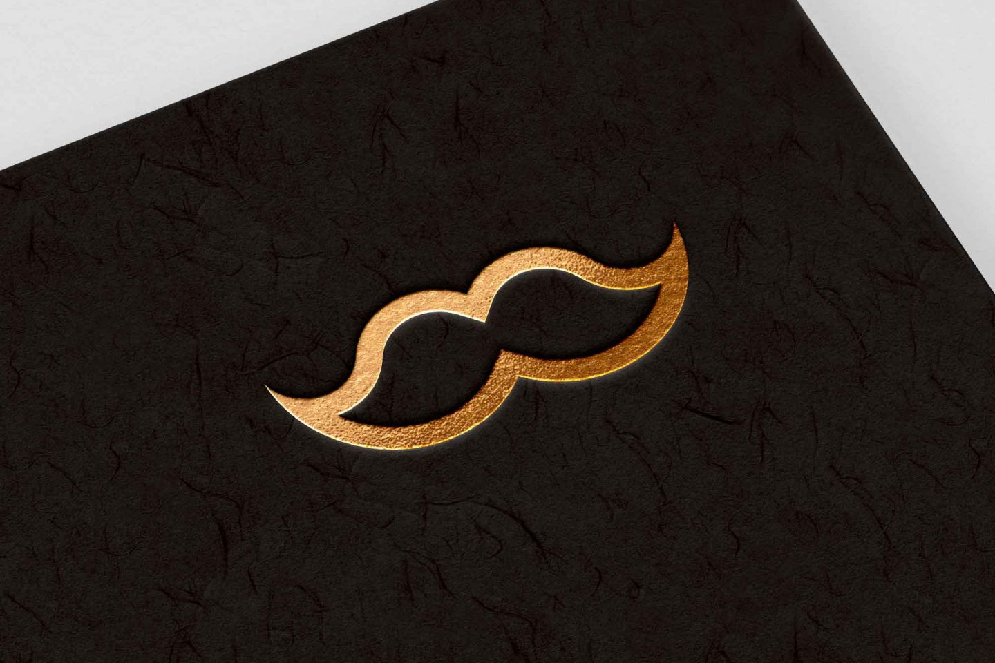 Gold on Black Logo
