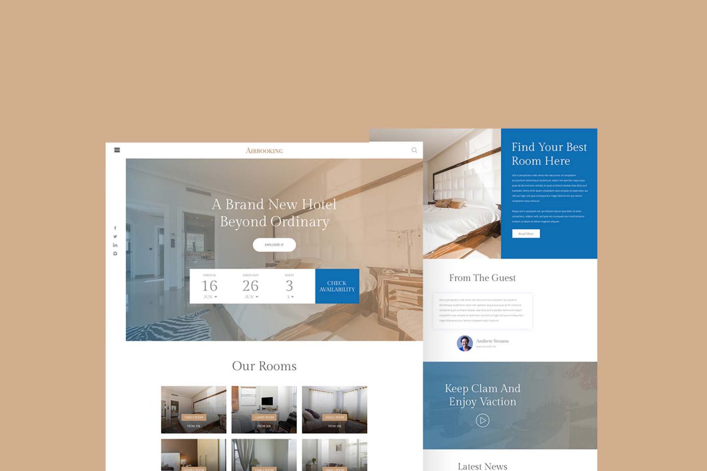 Hotel Booking Template