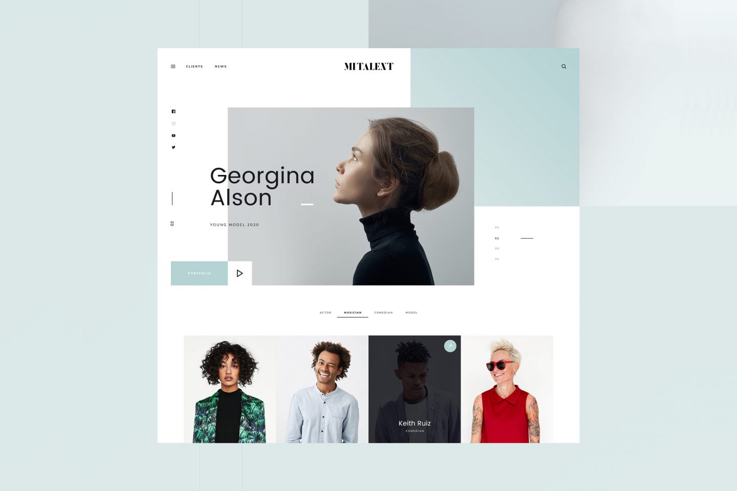 Agency Website Template