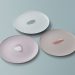 Round dishes mockup